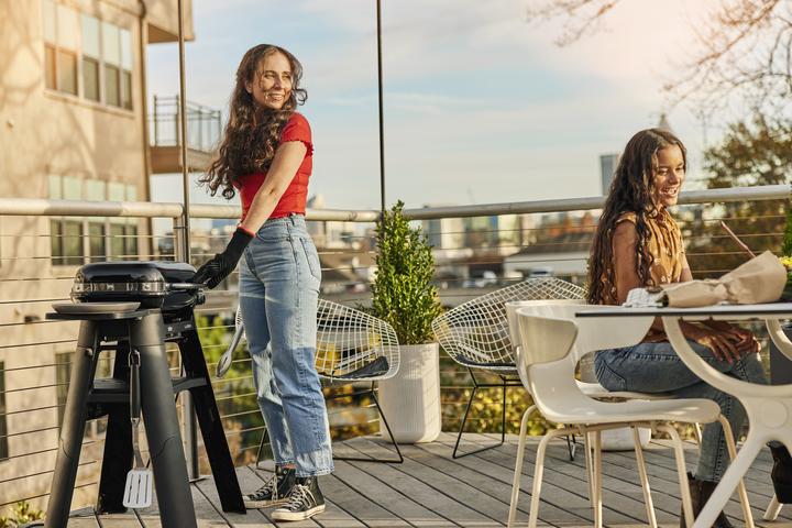 Immagine prodotto Weber Compatto Lumin con supporto (2.20 kW)