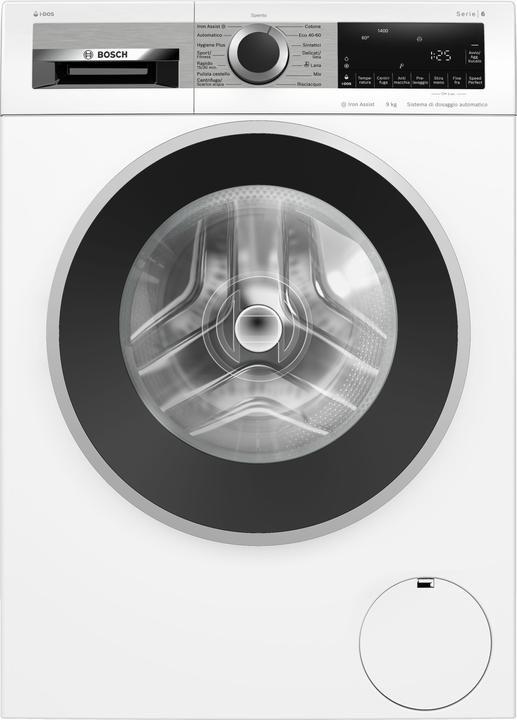 Bosch Hausgeräte WGG244F1IT Waschmaschine 9KG CLASS A 1400 (9 kg, Links)