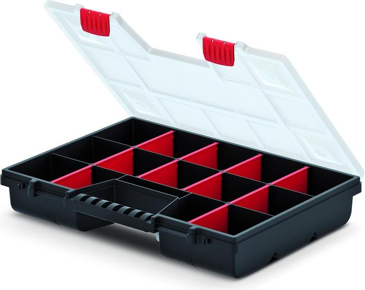 Produktbild Prosperplast KISTENBERG ORGANIZER NARZĘDZIOWY NOR16, 65x290x390mm CZERWONY