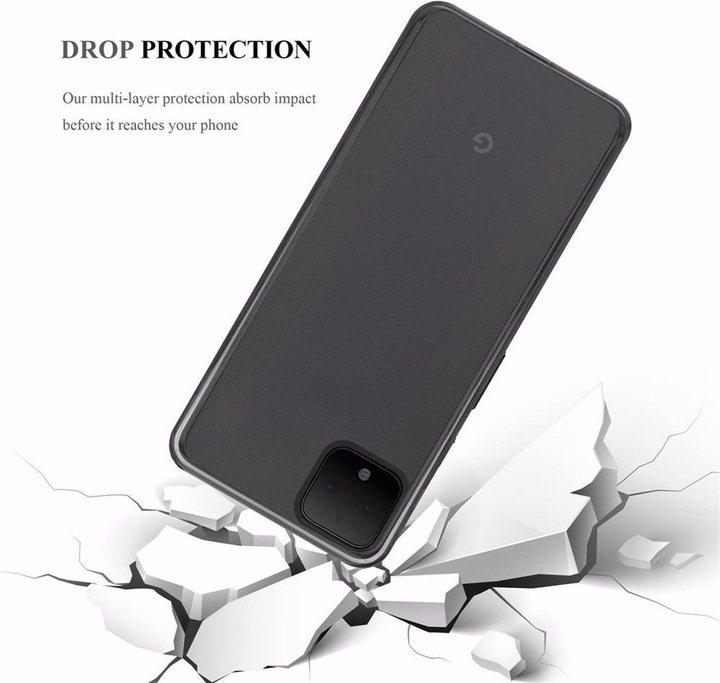 Produktbild Cadorabo TPU Ultra Slim AIR Cover (Google Pixel 4)