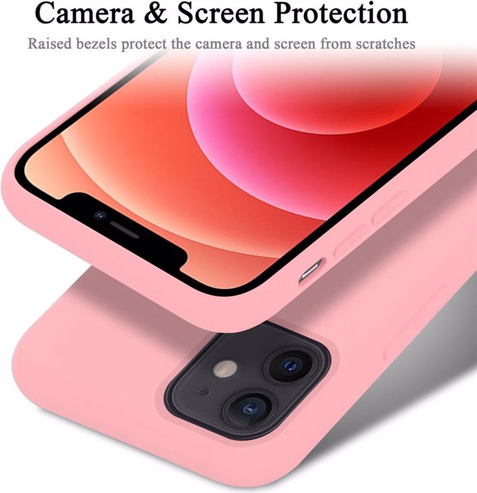 Produktbild Cadorabo TPU Liquid Silicone Case Cover (Apple iPhone 12 mini)