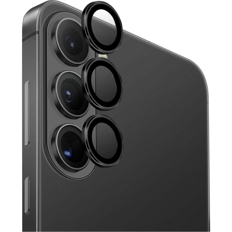 Uniq Glass for Camera Optix Aluminium Camera Lens for Samsung Galaxy S26 / 26 Plus black (Samsung Galaxy S26, Samsung Galaxy S26+), Pellicola protetti