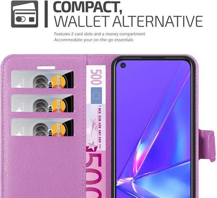 Image du produit Cadorabo Book avec fonction stand Cover (Oppo A72)