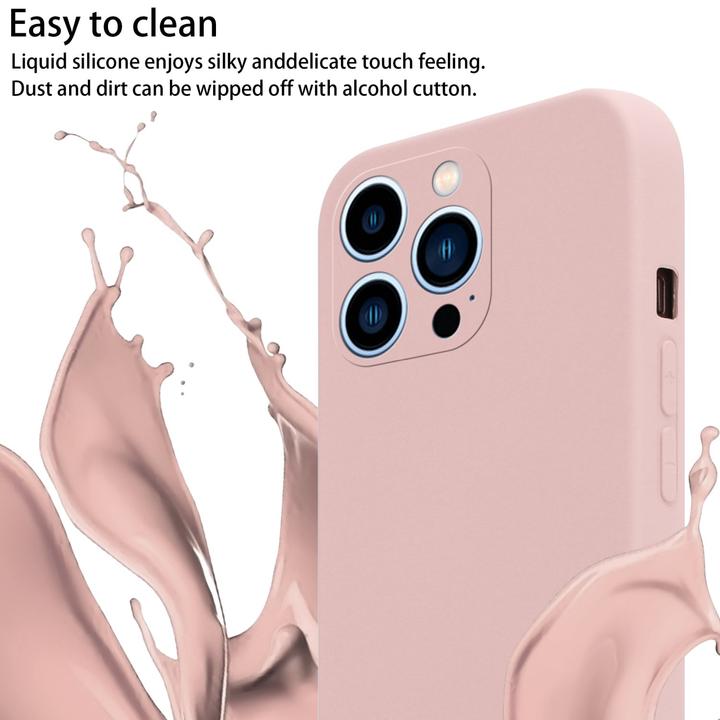 Actual product image Cadorabo TPU Cover Mobile Phone Chain Liquid (Apple iPhone 13 Pro)
