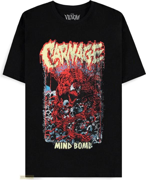 Actual product image Difuzed Venom - Carnage Men's Short Sleeved T-shirt - S (S)