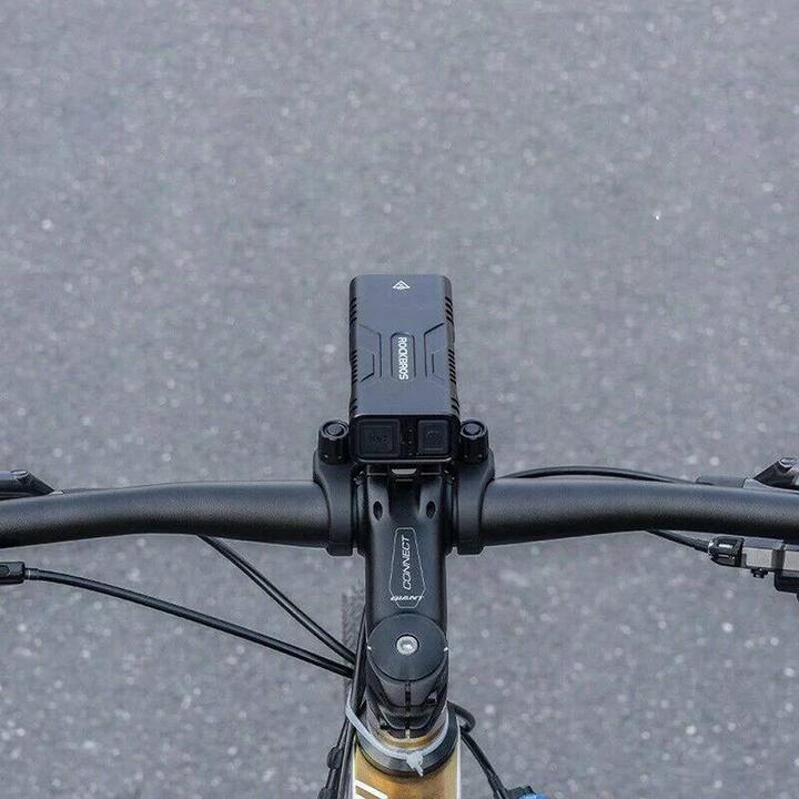 Actual product image Rockbros Bicycle lamp with power bank function (850 lm)