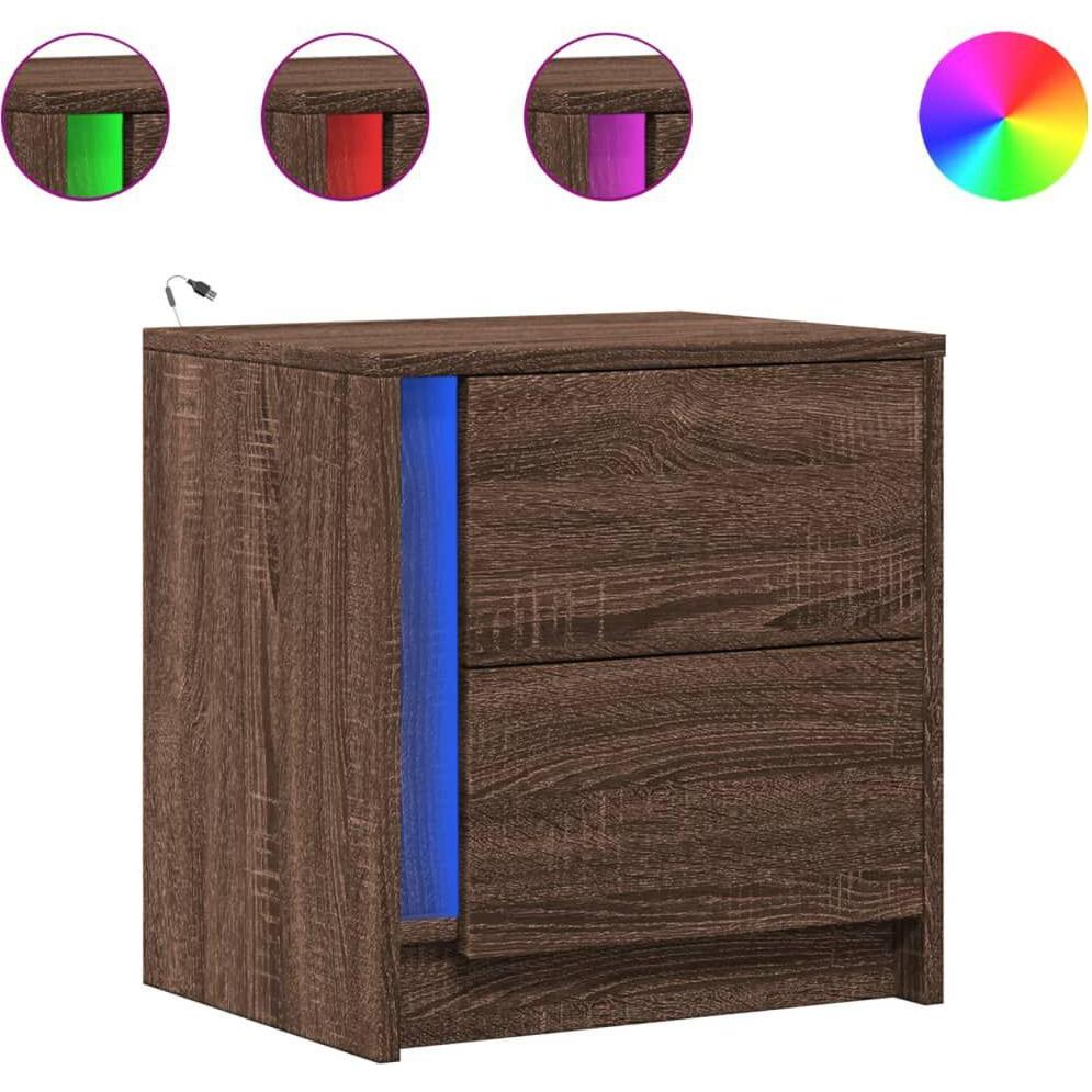 Thumbnail - VidaXL, Nachttisch, Leonerd