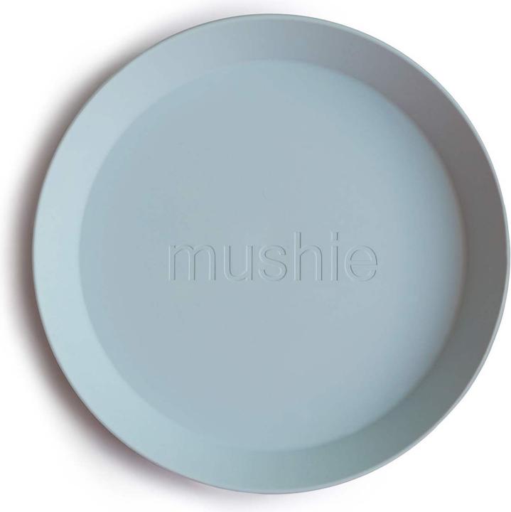 Immagine prodotto Mushie Set di 2 Piatti per bambini Polvere rotonda