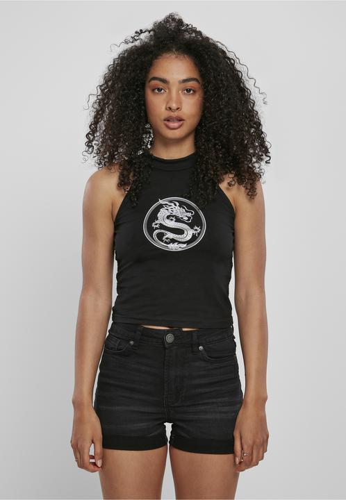 Produktbild Merchcode Ladies Dragon Turtleneck Short Top (3XL)