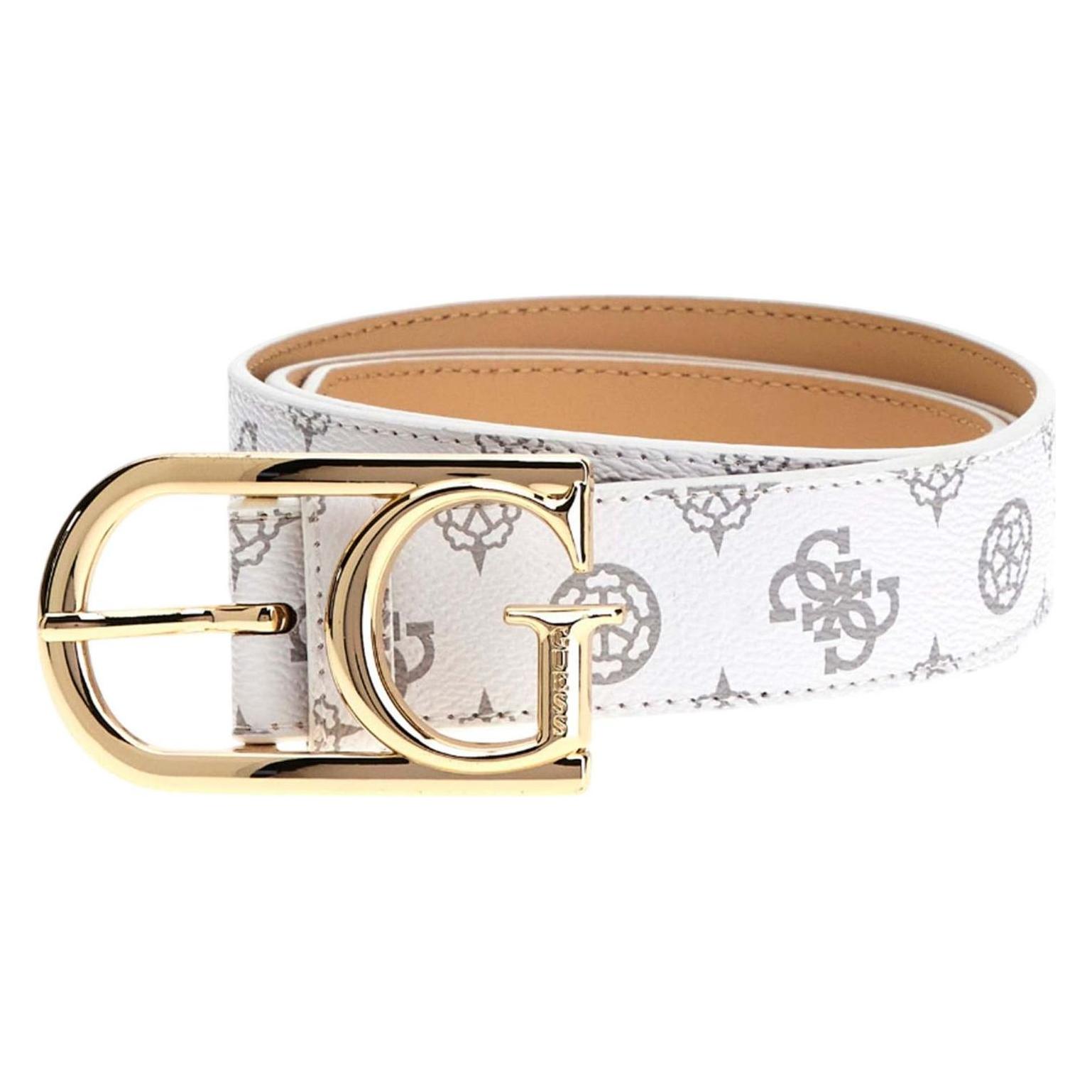 Guess, Damen, Gürtel, Dorys Belt, Weiss