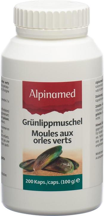 Actual product image Alpinamed Green-lipped mussel (120 Piece, Capsules, 100 g)