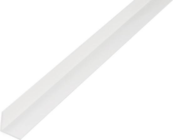 Actual product image Kaiserthal Angle profile PVC white 20x20x1.5 mm, 1 m