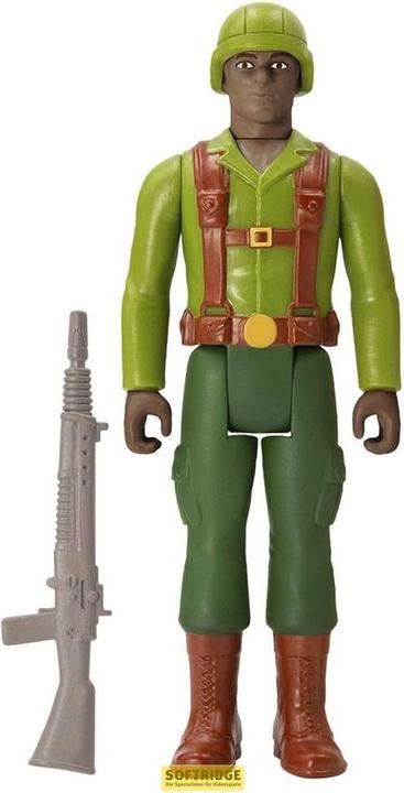 Actual product image Super7 G.I. Joe figurine ReAction Greenshirt (Brown) 10 cm