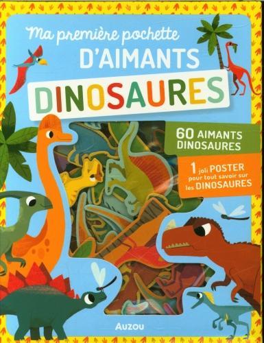 Actual product image Auzou France Dinosaures : 60 aimants dinosaures (French, Pescimo, 2024)