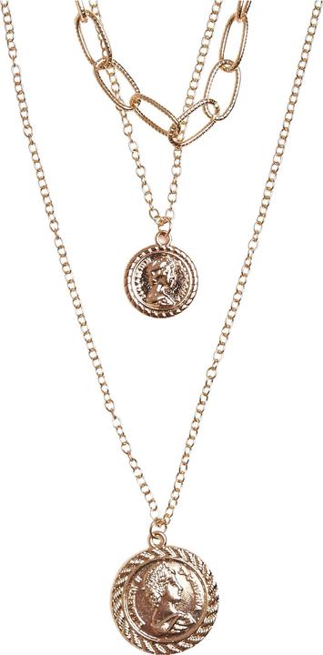 Actual product image Urban Classics Patricia Layering Necklace (Array, Upper material 1: 60% zinc alloy 40% iron)