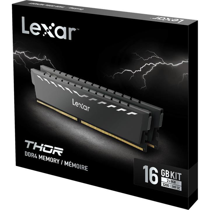 Actual product image Lexar Thor (2 x 8GB, 3200 MHz, DDR4-RAM, U-DIMM)