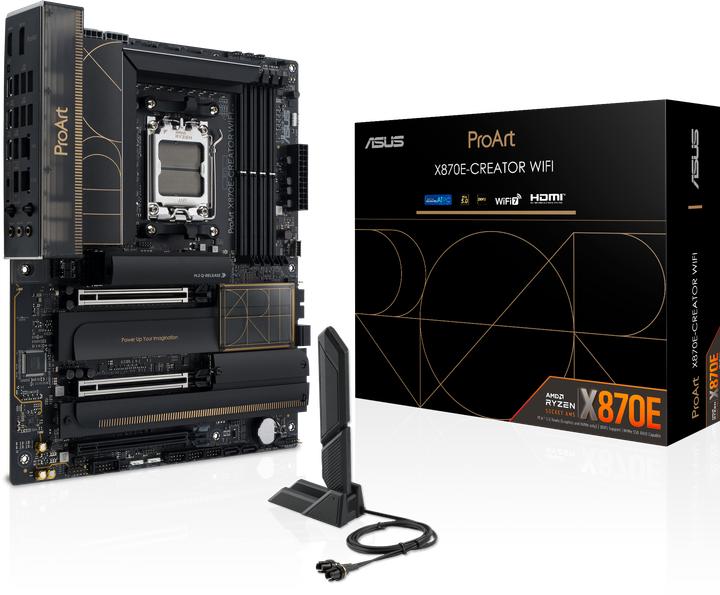 Actual product image ASUS ProArt X870E-CREATOR WIFI (AM5, AMD X870E, ATX)