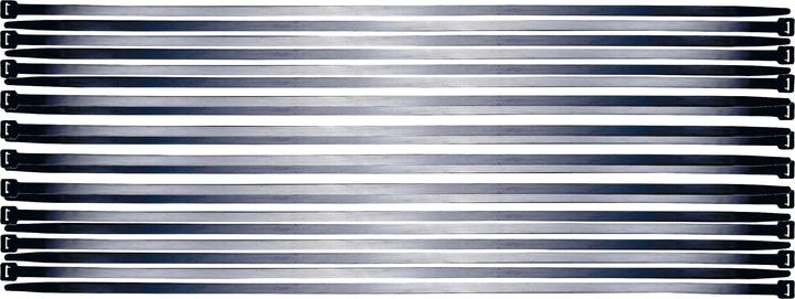 Produktbild BGS Kabelbinder-Sortiment schwarz 7,6 x 500 mm 20-tlg. (Kunststoffkabelbinder, 500 mm, 20 Stk.)