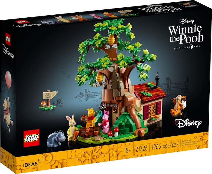 Actual product image LEGO Ideas End-Of-Live Set Winnie Puh - 21326 NEU! Teile 1265x (21326)