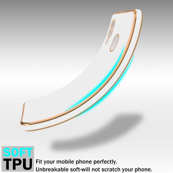 Actual product image Cadorabo Case for Samsung Galaxy A20 / A30 / M10s in TPU with camera protection LM130 Style (Samsung Galaxy A20, Samsung Galaxy M10s, TCL A30)