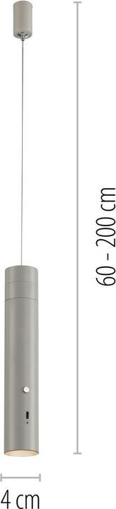 Produktbild Just Light LED Akku-Pendelleuchte USB (300 lm)