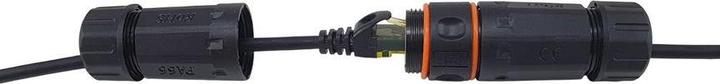 Produktbild equip Patchkabel Cat6A S/FTP 2xRJ45 25.0m Outdoor schwarz (S/FTP, CAT6a, 25 m)