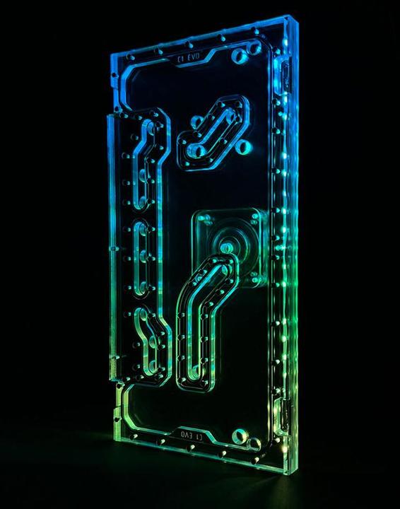Image du produit Aquatuning Plaque de distribution Stealkey pour Lian Li 011D "C1 EVO".