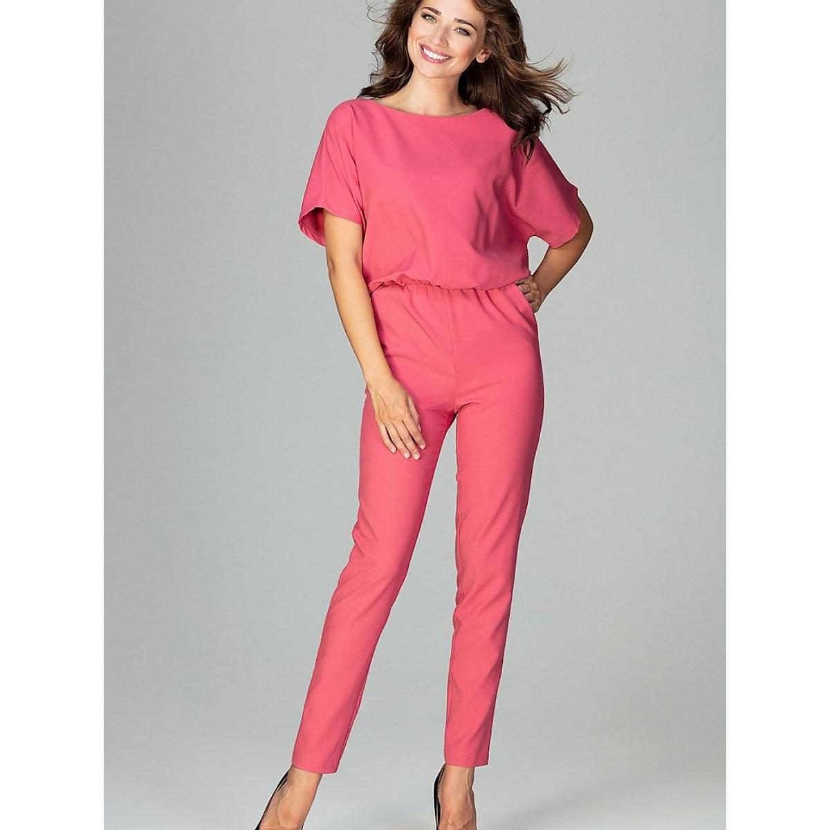 Lenitif, Jumpsuit, Overall, Rosa, (M)
