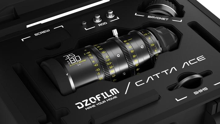 Immagine prodotto Dzofilm Catta Ace Zoom 35-80 T2.9 Black for PL/EF Mount VV/FF - Box (L-mount, C-mount, Full frame)