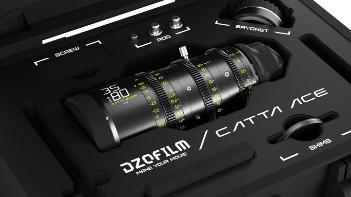 Immagine prodotto Dzofilm Catta Ace Zoom 35-80 T2.9 Black for PL/EF Mount VV/FF - Box (L-mount, C-mount, Full-frame)