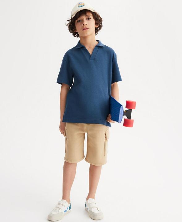 Actual product image La Redoute Collections Sweatshorts mit Cargotaschen (140)