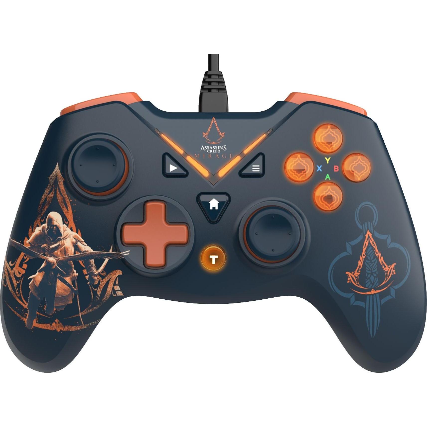 Freaks and Geeks XB Controller AC Mirage wired (Xbox One S), Gaming Controller, Mehrfarbig