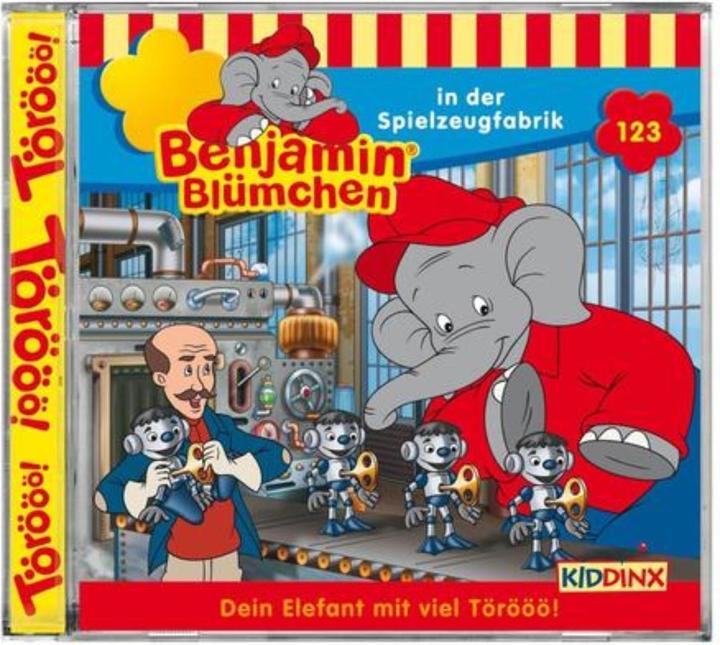 Produktbild Folge 123:...In Der Spielzeugfabrik (Deutsch)