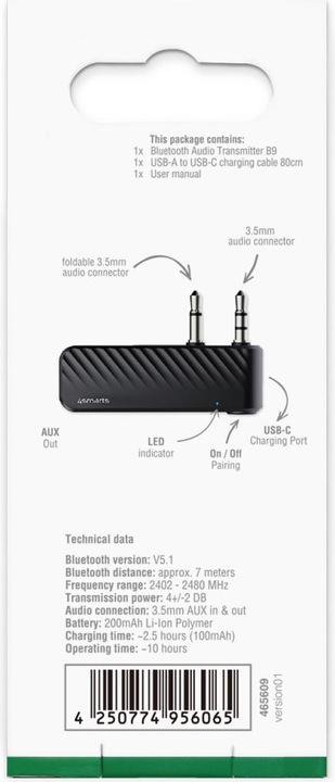 Actual product image 4smarts B9 (Channels)
