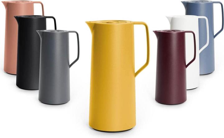 Actual product image Emsa MOTIVA Vacuum Jug 1L Mustard Yellow (1 l)