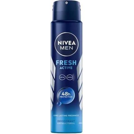 NIVEA, Deo, DEO 250ml Spray męski FRESH ACTIVE (Spray, 250 ml)