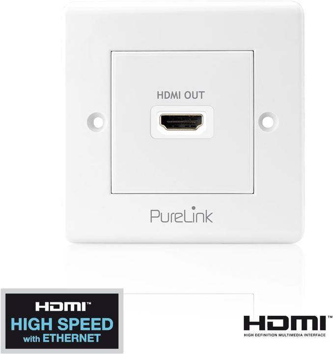 Actual product image Purelink PureInstall HDMI wall outlet