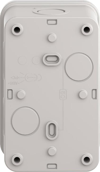 Actual product image Schneider Electric XALE3251 Housing arrow left white ref.o red right sw 1Ö2S w.3button