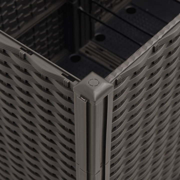 Actual product image VidaXL Planter with trellis PP