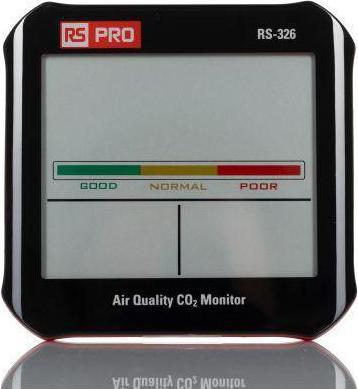 RS PRO RS-326 LCD Partikelzähler, bis +50°C / 100%