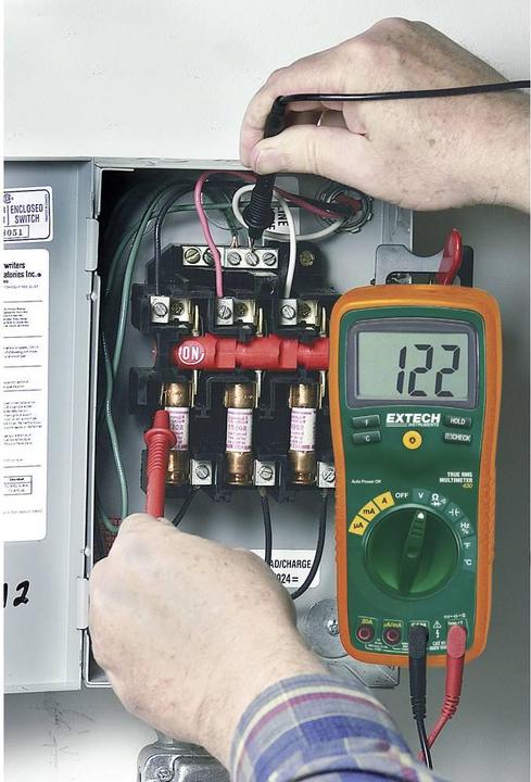 Produktbild Extech Hand-Multimeter digital EX430A (CAT III 600V, Hand-Multimeter)