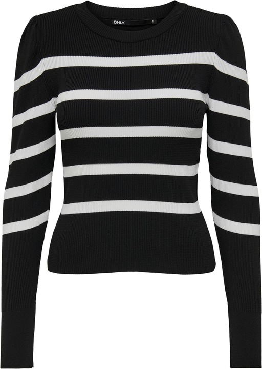 Produktbild Only Körperbetonter Puffärmel- Pullover (M)