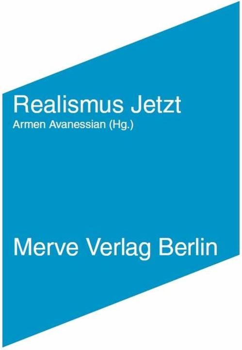 Immagine prodotto Realismus Jetzt (Tedesco, Ray Brassier, Ronald Voullie, Alberto Toscano, Graham Harman, Povero avanessiano, 2013)