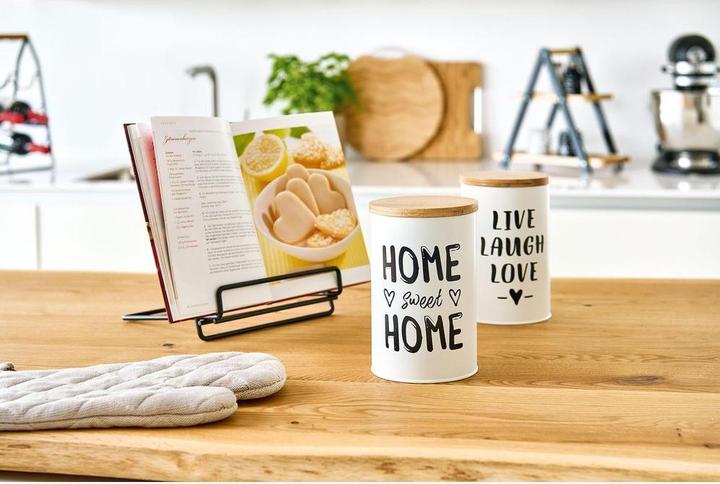 Immagine prodotto Zeller Present Leggio, metallo, nero (20 x 18 x 20.50 cm)