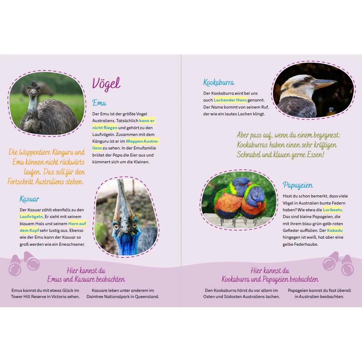 Thumbnail - Australien for kids, Kinderbücher von Viola Ehrig, Charis Bartsch