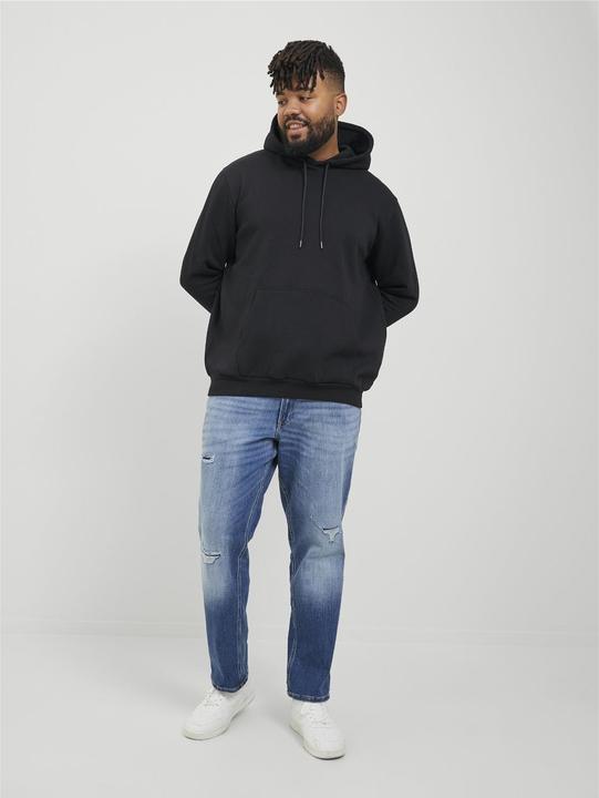 Produktbild Jack & Jones Plus Size Einfarbig Kapuzenpullover Kapuzenpullover (XXL)