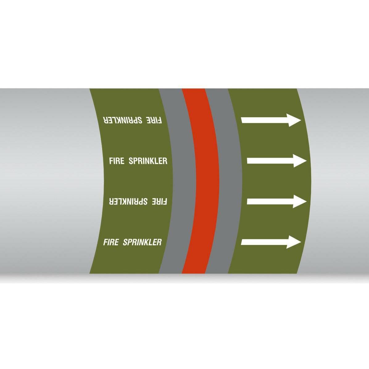 Brady, Etiketten, British Standard Pipe Markers
