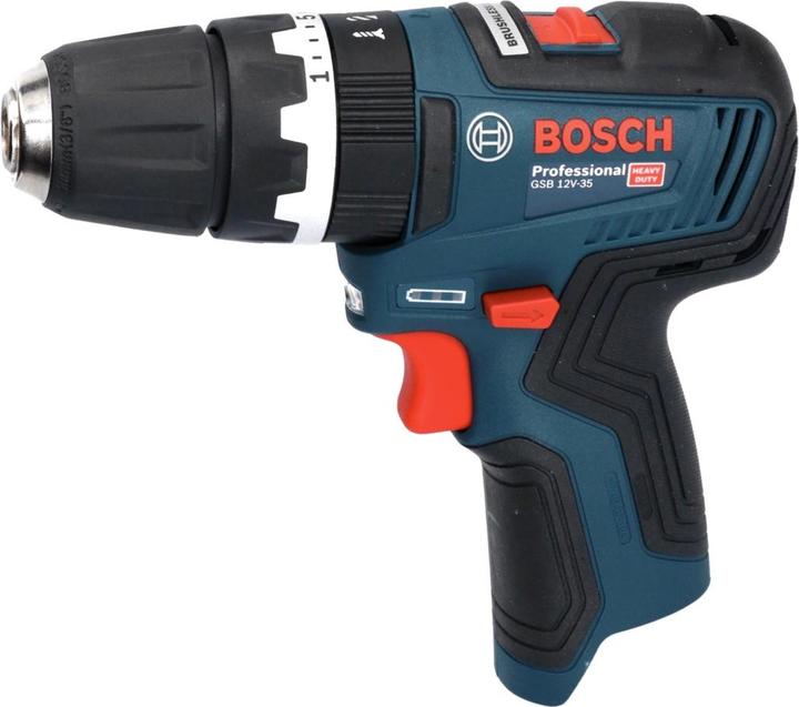 Actual product image Bosch Professional GSB 12V-35 Professional cordless impact drill 12 V 35 Nm Brushless + 1x battery 6.0 Ah + L-box