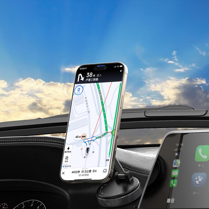 Actual product image Wozinsky WUSM-01 Magnetische Autohalterung für Armaturenbrett/Windschutzscheibe - Schwarz