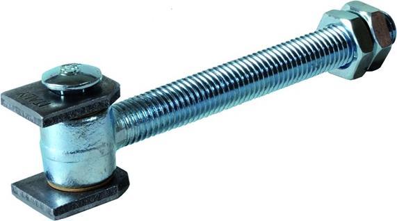 Immagine prodotto Jdc Cardine a saldare con placetta M18 (Raccordi per recinzione intrecciati, 1 pz.)